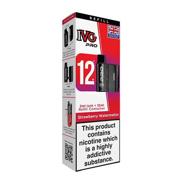 IVG Pro 12 10k Refill - Strawberry Watermelon