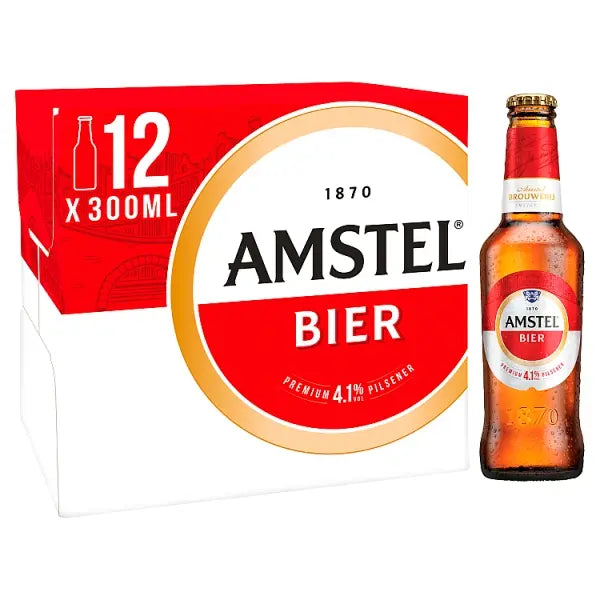 Amstel 12pk Bottles (300ml)