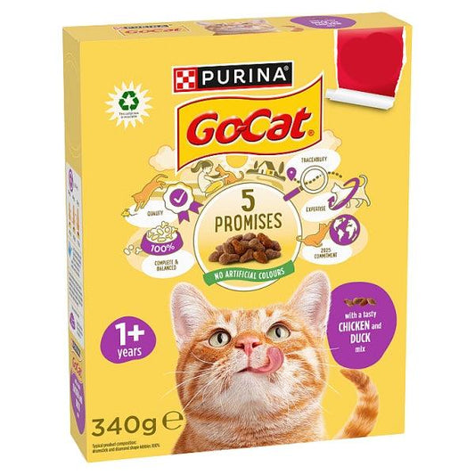 Go-Cat Chicken & Duck (340g)