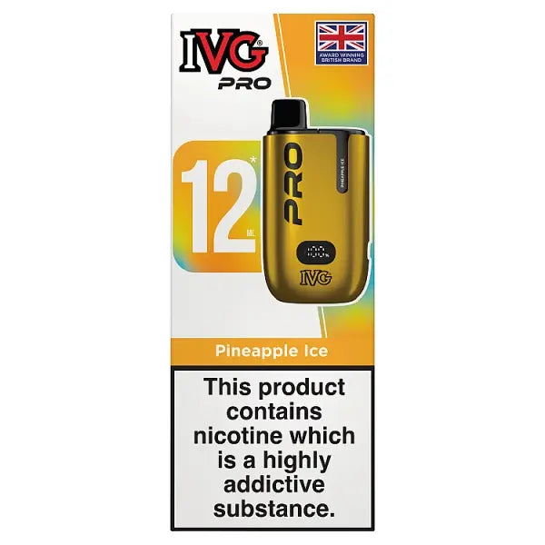IVG Pro 12 10k - Pineapple Ice (Kit) Top Shop Premier Maltby IVG Pro 12 10k - Pineapple Ice (Kit) Top Shop Premier Maltby