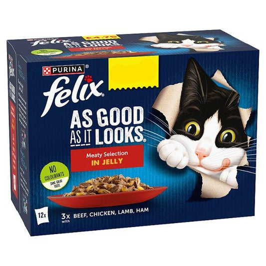 Felix AGAL Meaty Selection in Jelly (1.2kg)