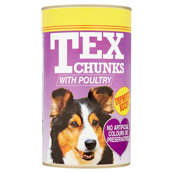 Tex Chunks With Poultry (1.2kg)