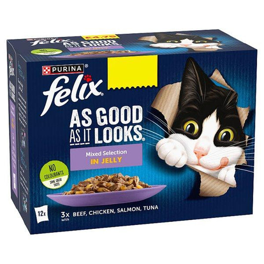 Felix AGAL Mixed Selection in Jelly (1.2kg)