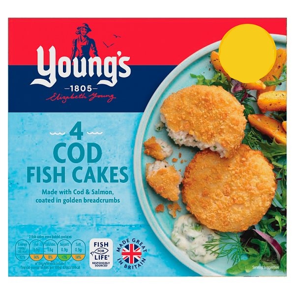 Young s 4 Cod Fish Cakes 200g Top Shop Premier Maltby young-s-4-cod-fish-cakes-200g-top-shop-premier-maltby