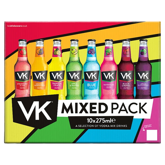 VK Party Mix 10pk Bottles (275ml)