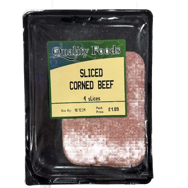 Quality Foods Sliced Corned Beef