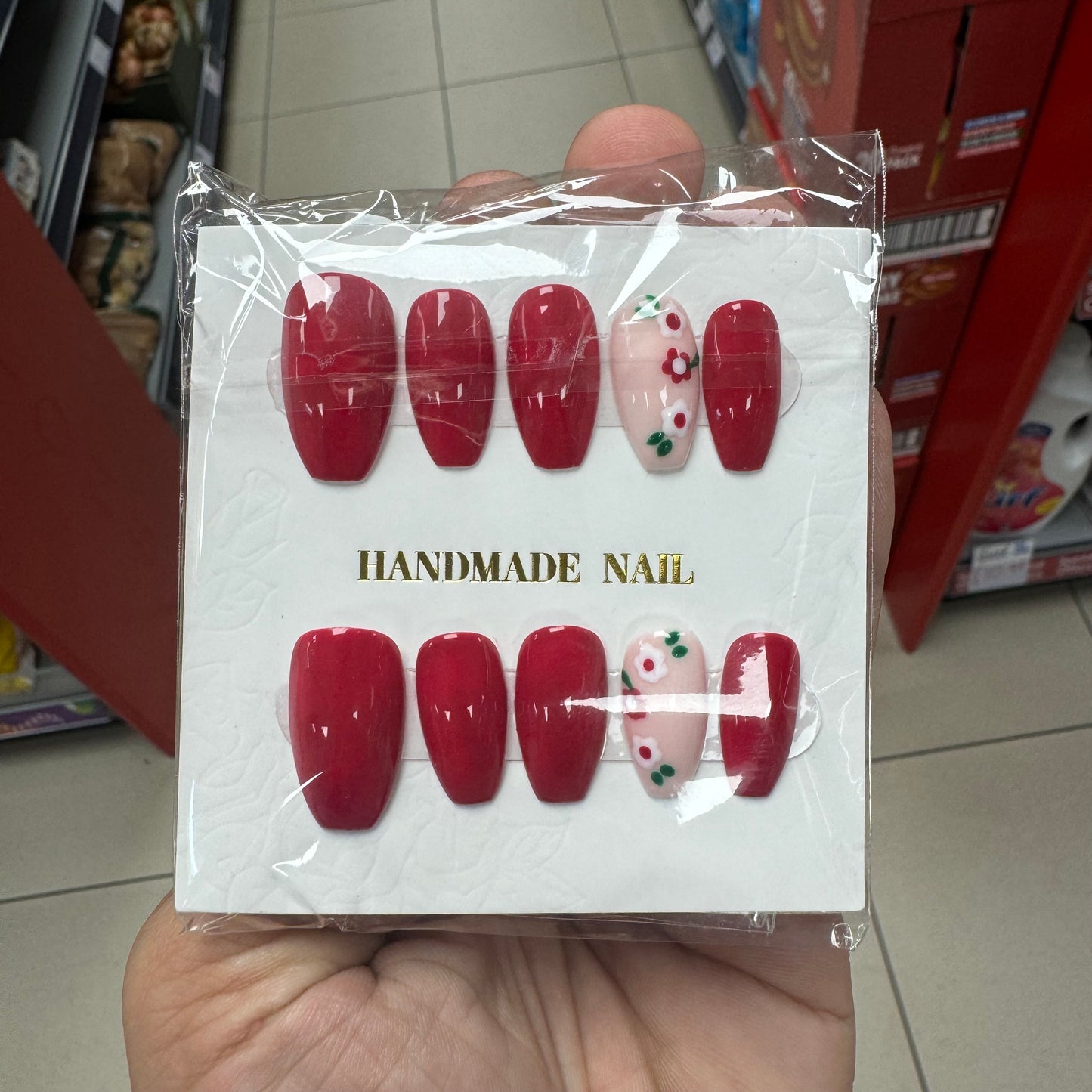 GK Beauty Nails Red