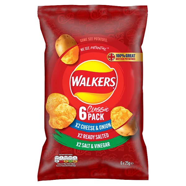 Walkers Variety Multipack (6pk)