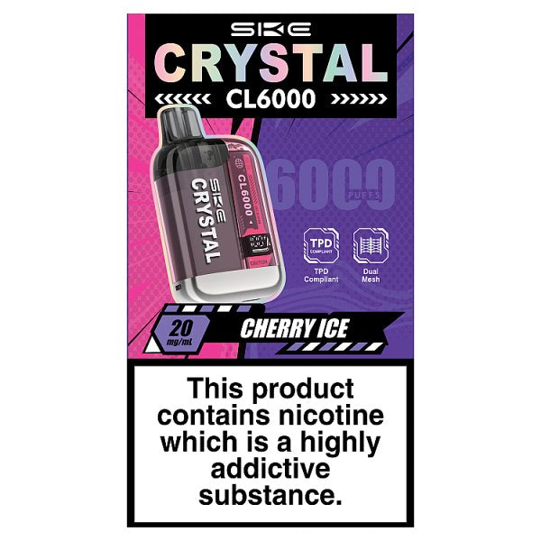 SKE Crystal 6K - Cherry Ice Top Shop Premier Maltby SKE Crystal 6K - Cherry Ice Top Shop Premier Maltby