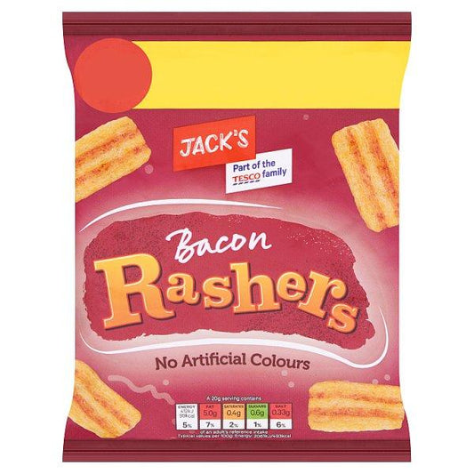 Jack's Bacon Rashers (60g)