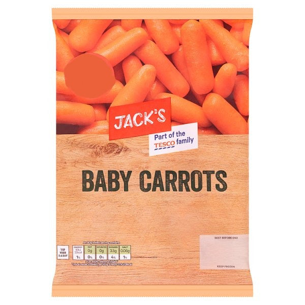 Jack's Baby Carrots Frozen (500g)