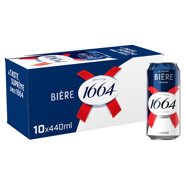 1664 Biere 10pk Cans (440ml)