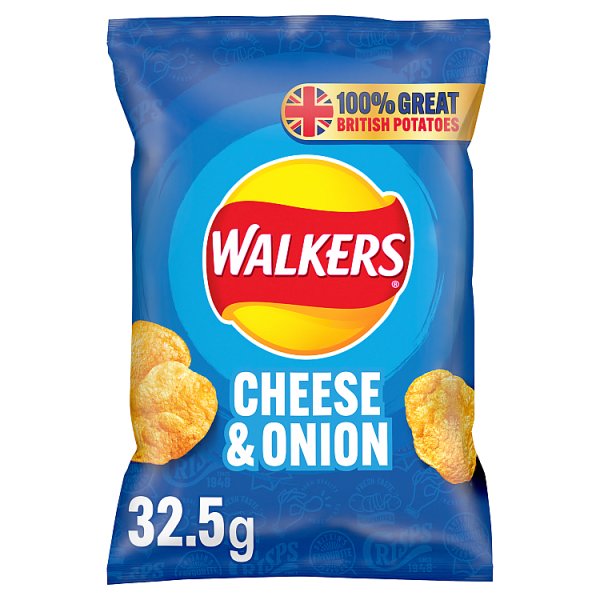 Walkers Crisps Cheese & Onion (32.5g)