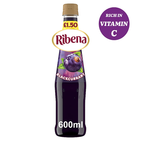 Ribena Blackcurrant Squash (600ml)