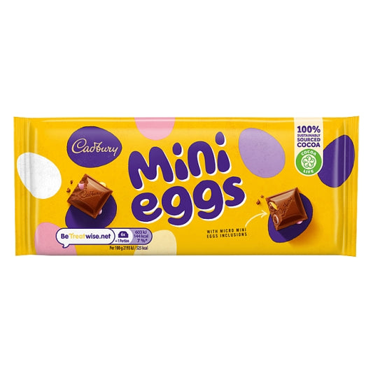 Cadbury Mini Eggs Bar (110g)