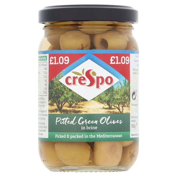 Crespo Pitted Green Olives (198g)