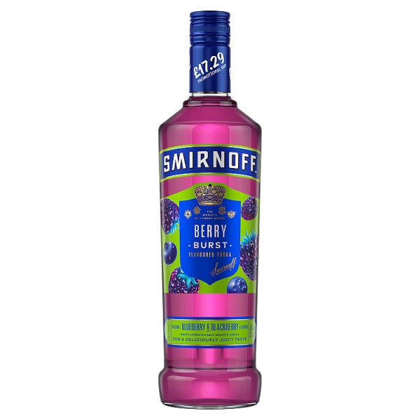 Smirnoff Berry Burst Vodka (70cl)