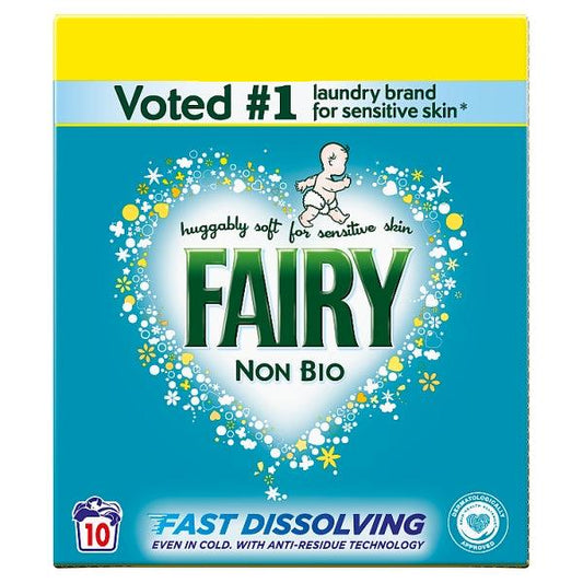 Fairy Non Bio Washing Powder 10 Washes