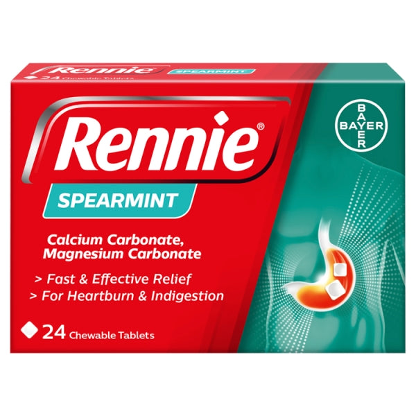 Rennie Peppermint (24 Tablets)