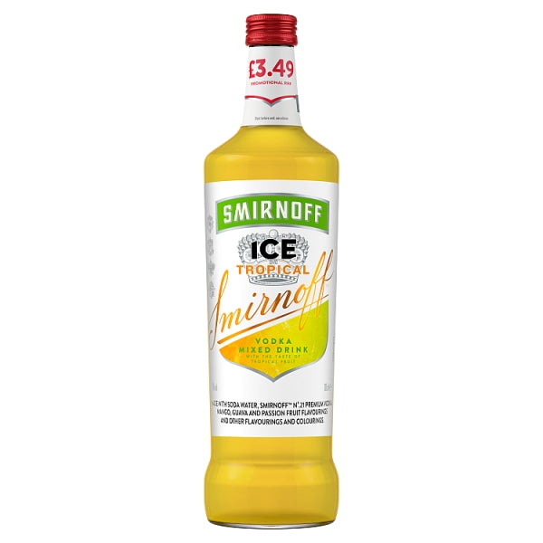 Smirnoff Ice Tropical Bottle (70cl)