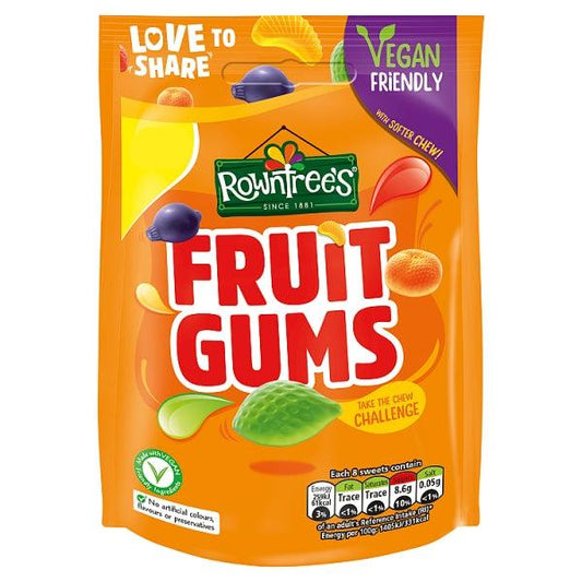 Rowntree's Fruit Gums Sharing Bag (120g)