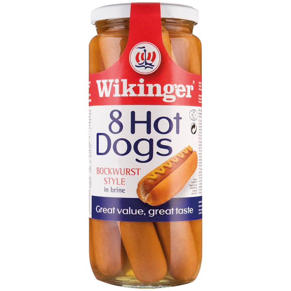 Wikinger 8 Hot Dogs (550g)