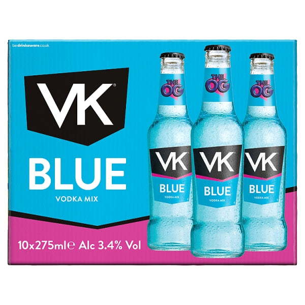 Vk Blue 10 Pack Bottles (275ml)