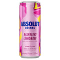 Absolut Vodka Raspberry & Lemonade (250ml)