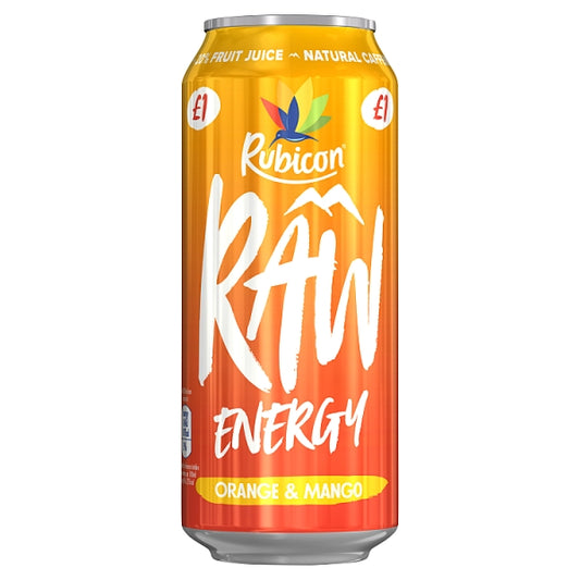 Raw Energy Orange & Mango (500ml)