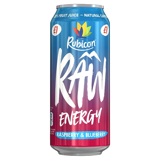 Raw Energy Raspberry & Blueberry (500ml)