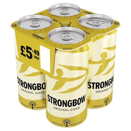 Strongbow Orginial 4pk Cans (440ml)