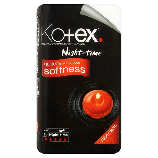 Kotex Maxi Nighttime 10's