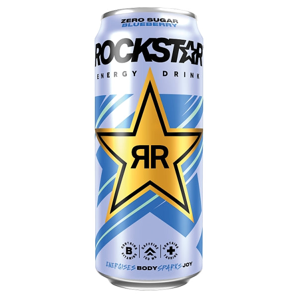 Rockstar Blueberry Sugar Free (500ml)