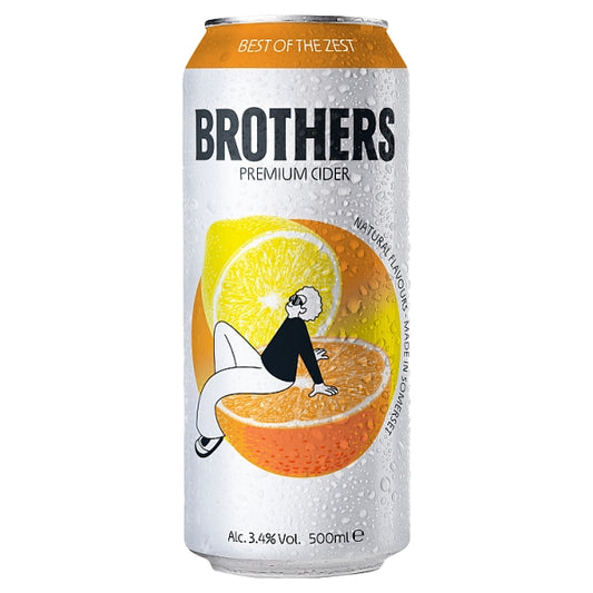 Brothers Best Of The Zest Can (500ml)