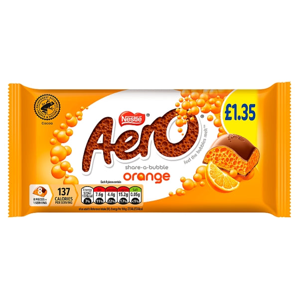 Aero Orange Sharing Bar (90g)