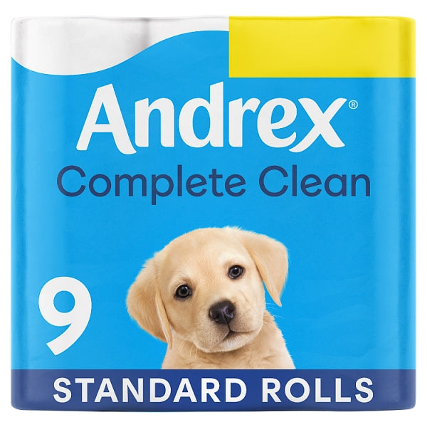 Andrex Classic Clean Toilet Rolls 9pk