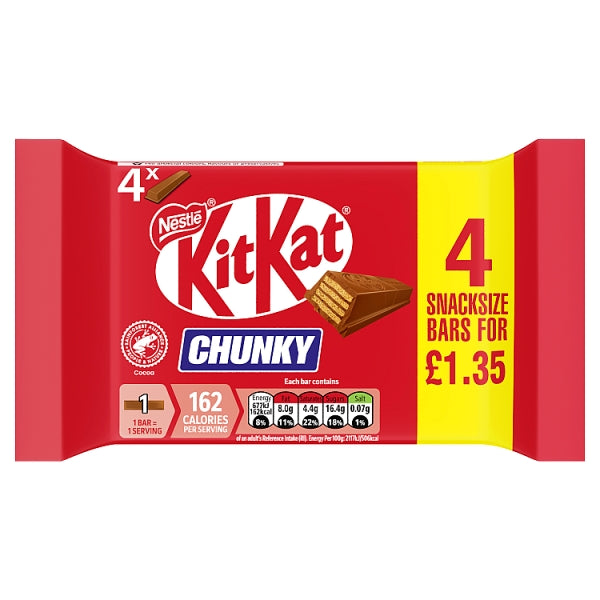 KitKat Chunky (4pk)