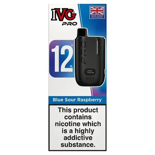 Ivg Pro 12 Blue Sour Raspberry 10k Puffs