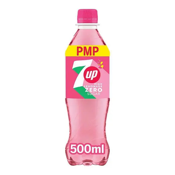 7up Zero Pink Lemonade (500ml)