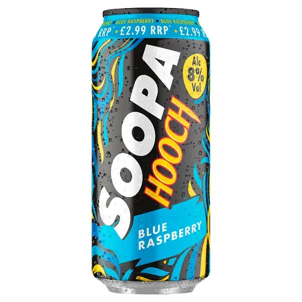 Soopa Hooch Blue Raspberry (440ml)