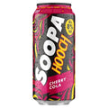 Can of Soopa Hooch Cherry Cola on a white background