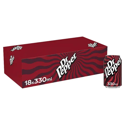 Dr Pepper 18pk (330ml)
