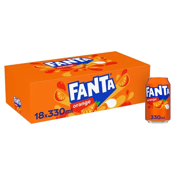 Fanta Orange 18pk Cans