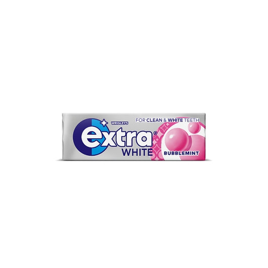 Extra White Bubblemint Gum Sugar Free