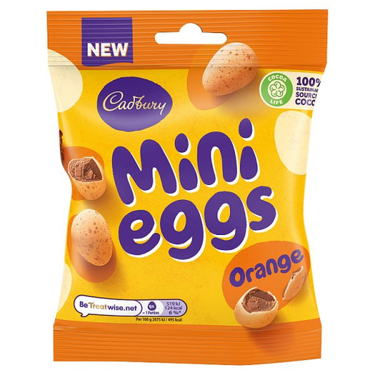 Cadbury Mini Eggs Orange Bag (80g)