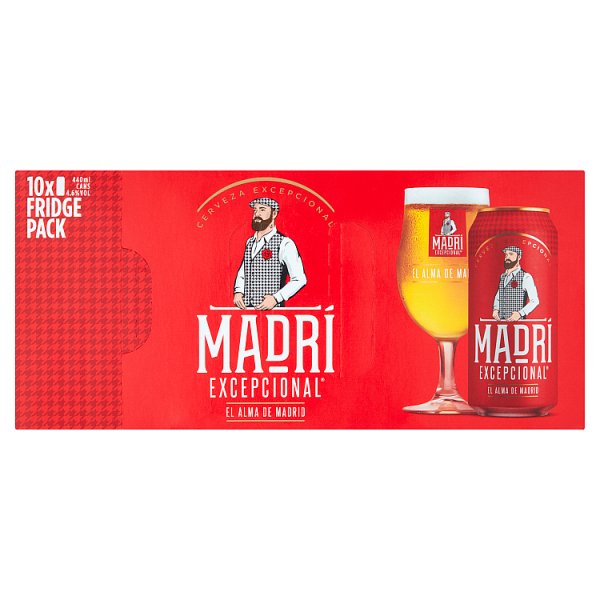 Madri Lager 10pk Cans (440ml)