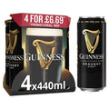 Guinness Draught 4pk Cans (440ml)