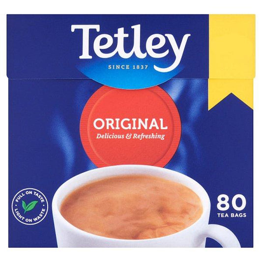 Tetley Original 80 Tea Bags (250g)