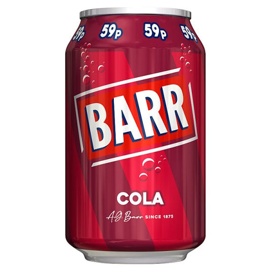 Barr Cola Can (330ml)