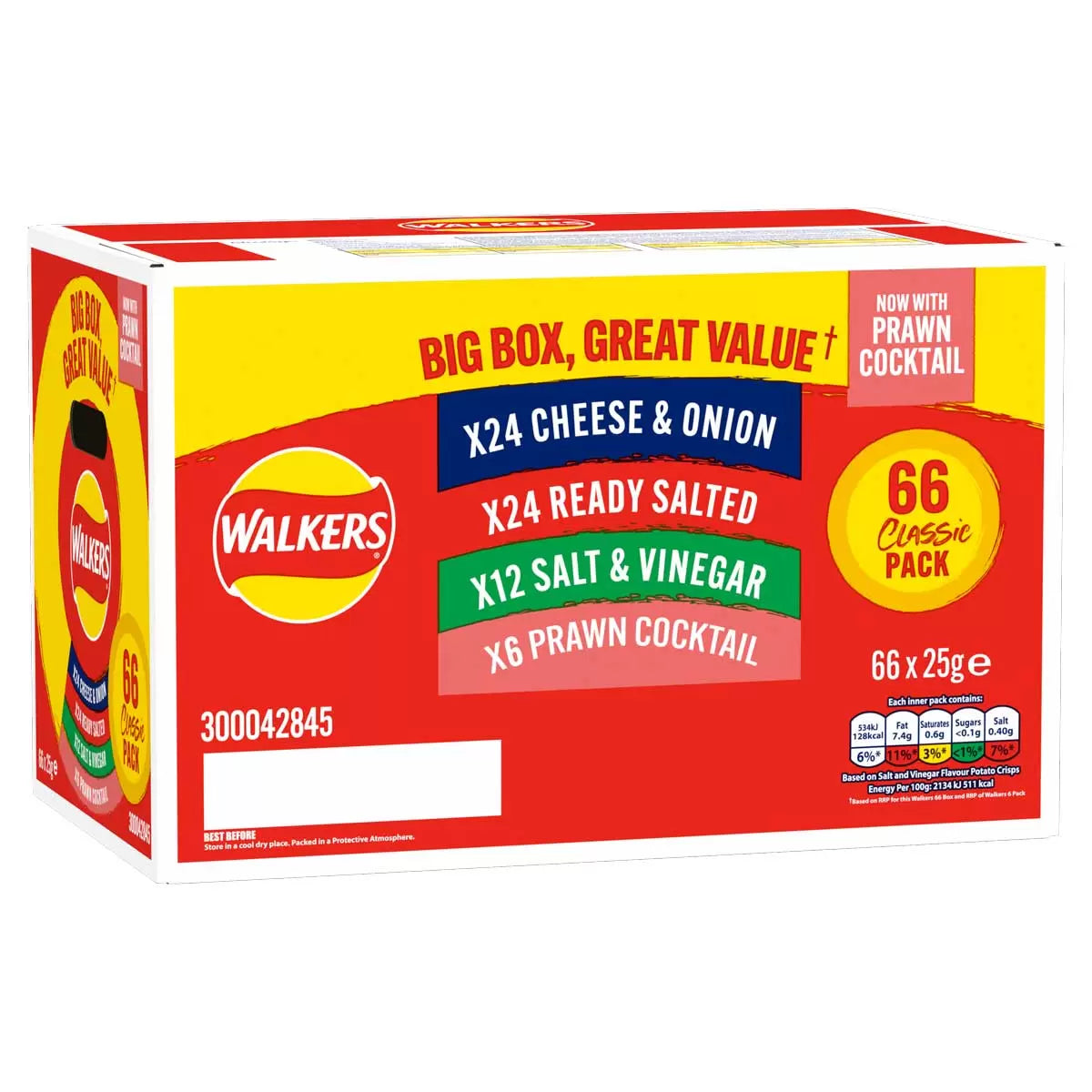 Walkers Classic Variety 66pk